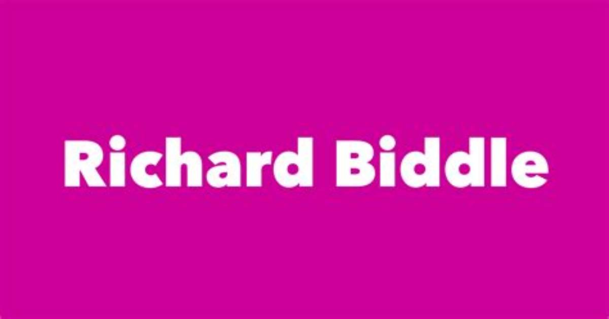 Richard Biddle