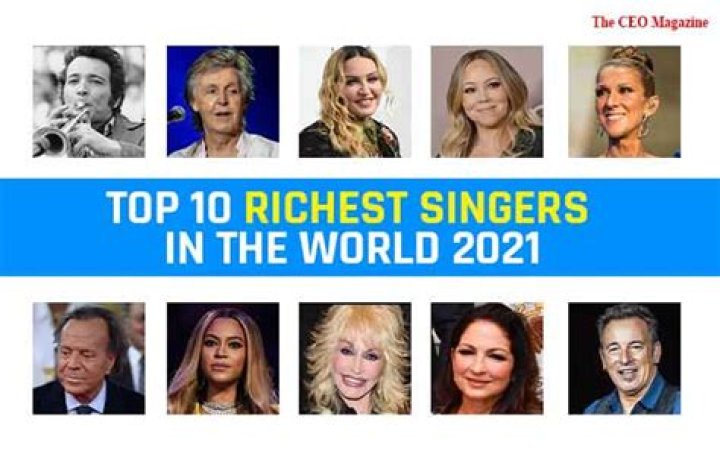 Richest singers in the world The top 20 biggest musicians of 2019 by