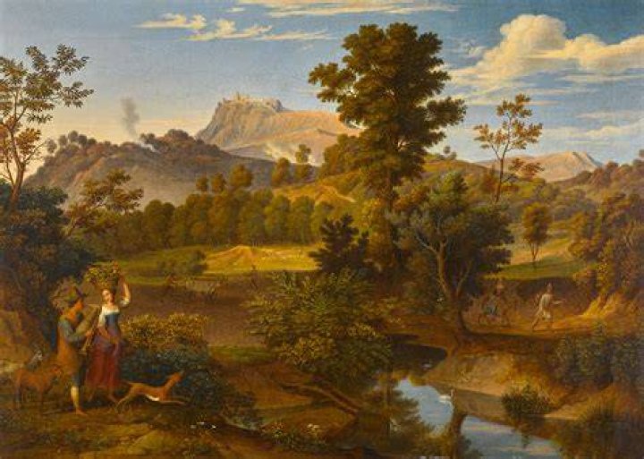 Romanticism Life, Literature and Landscape Moonlight painting