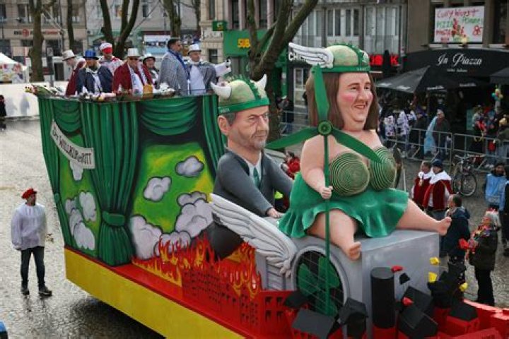 Rosenmontagszug 2024 K&ouml;ln Die Persiflagewagen in diesem Jahr