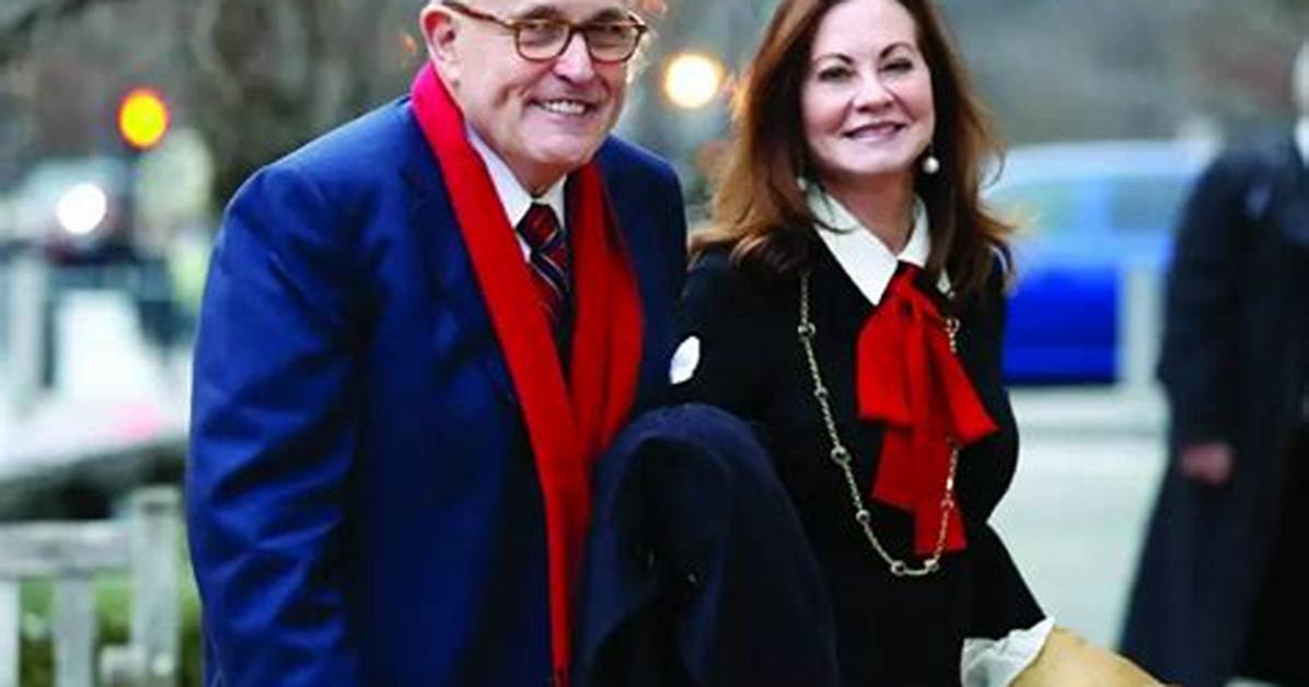 Rudy Giuliani Divorced Third Spouse Judith Following a Cheating Episode