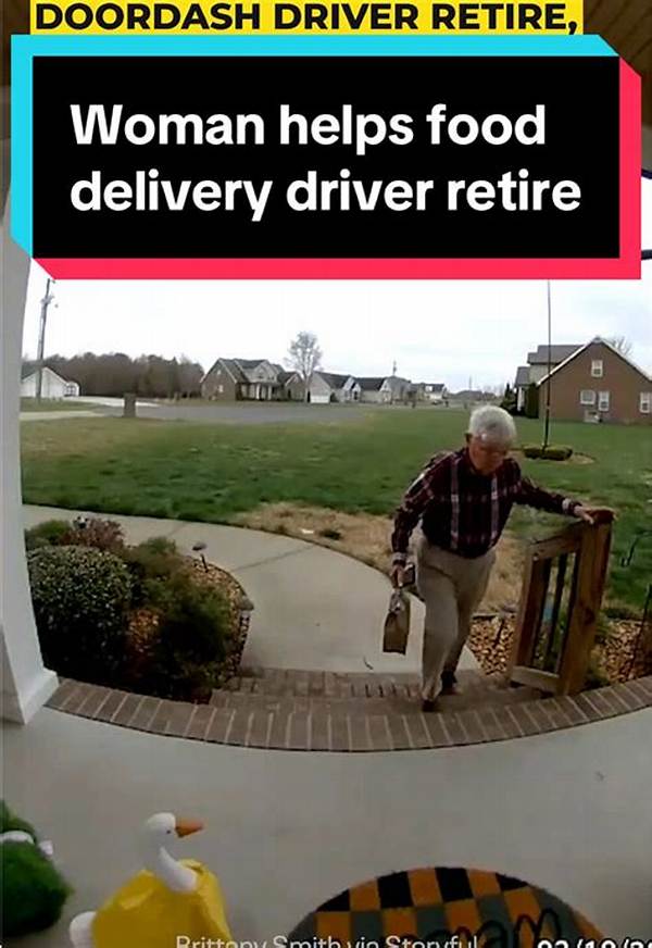 “Sad” Footage of Elderly Doordash Driver Sparks Tiktok Debate