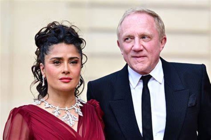 Salma Hayek Pinault Had the Magic Mike Strippers Over to Her Home 'My
