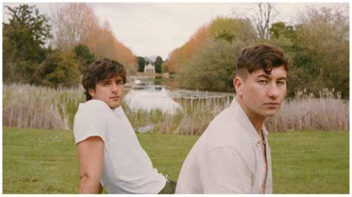 Saltburn's Jacob Elordi and Barry Keoghan pose up a storm as director