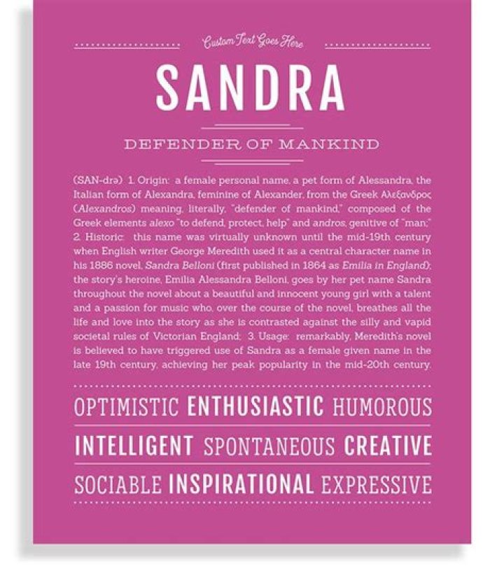 Sandra Family Meaning, Names With Meaning, Rose Meaning, Best Friend