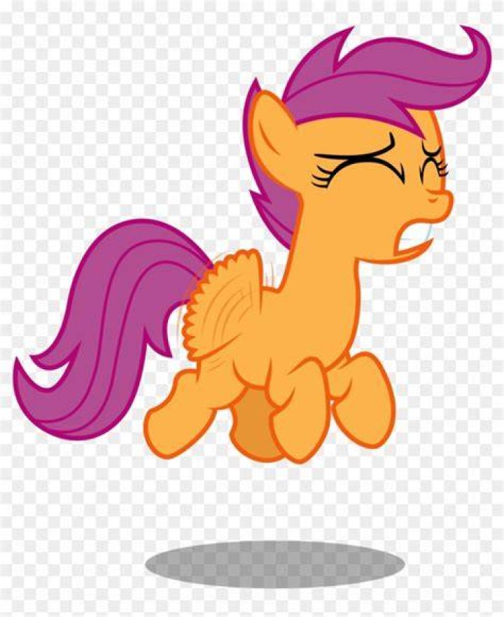 Scootaloo flying low quality by xx1simon1xx on DeviantArt
