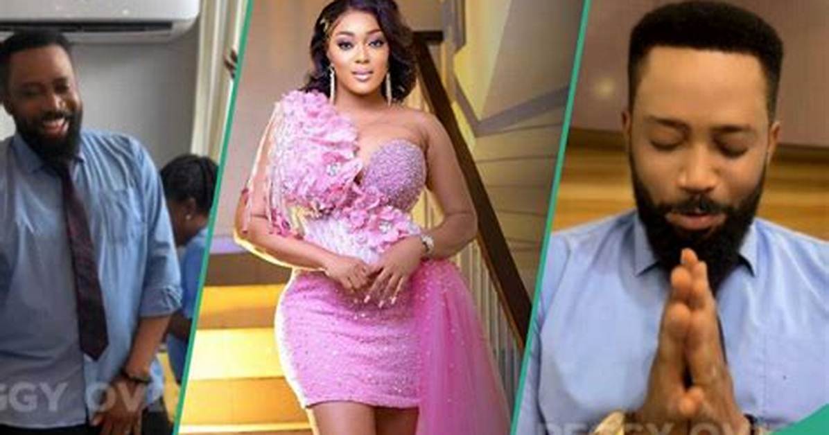 “See as Baba Dey Blush”: Peggy Ovire Throws Freddie Leonard Surprise Birthday Bash, Video Goes Viral