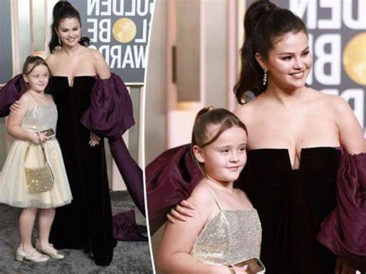 Selena Gomez Takes Her Little Sister to Golden Globes 2023 POPSUGAR