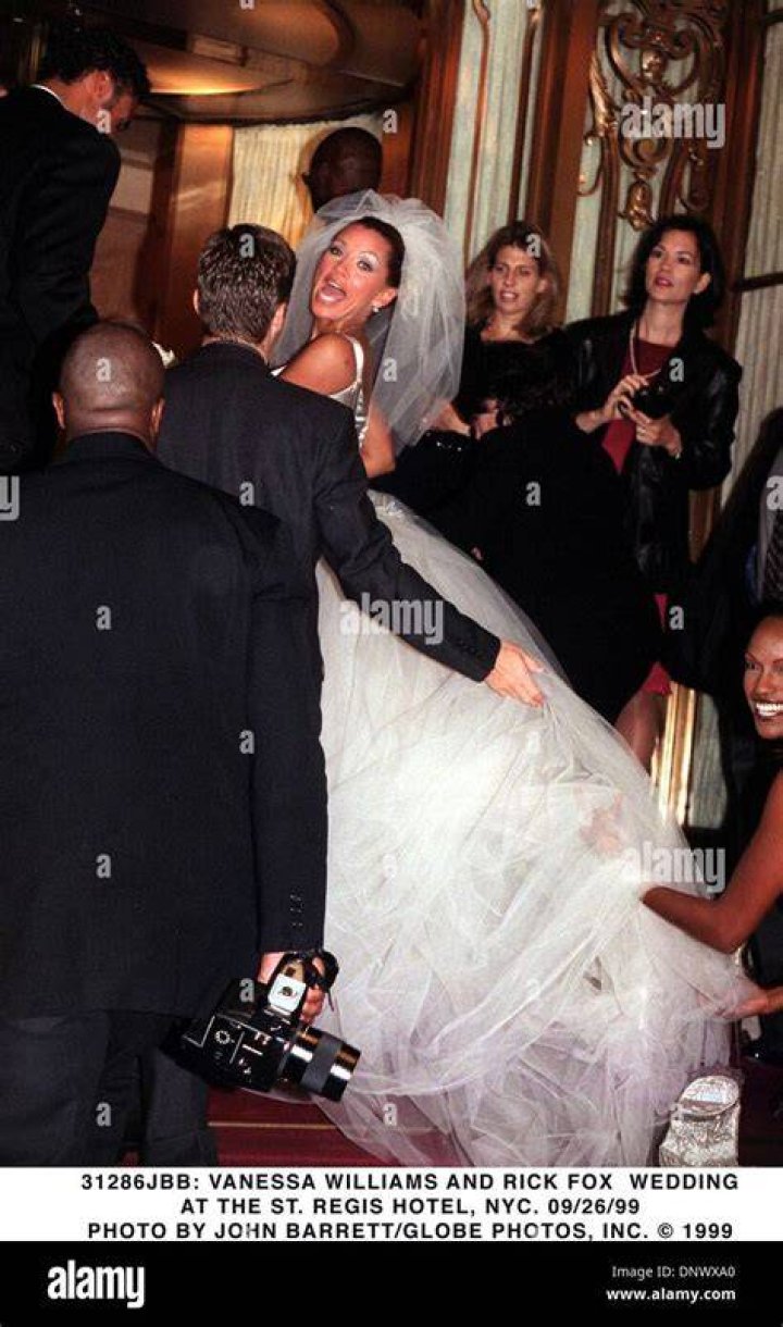 Sept. 26, 1999 31286JBB VANESSA WILLIAMS AND RICK FOX WEDDING.AT THE