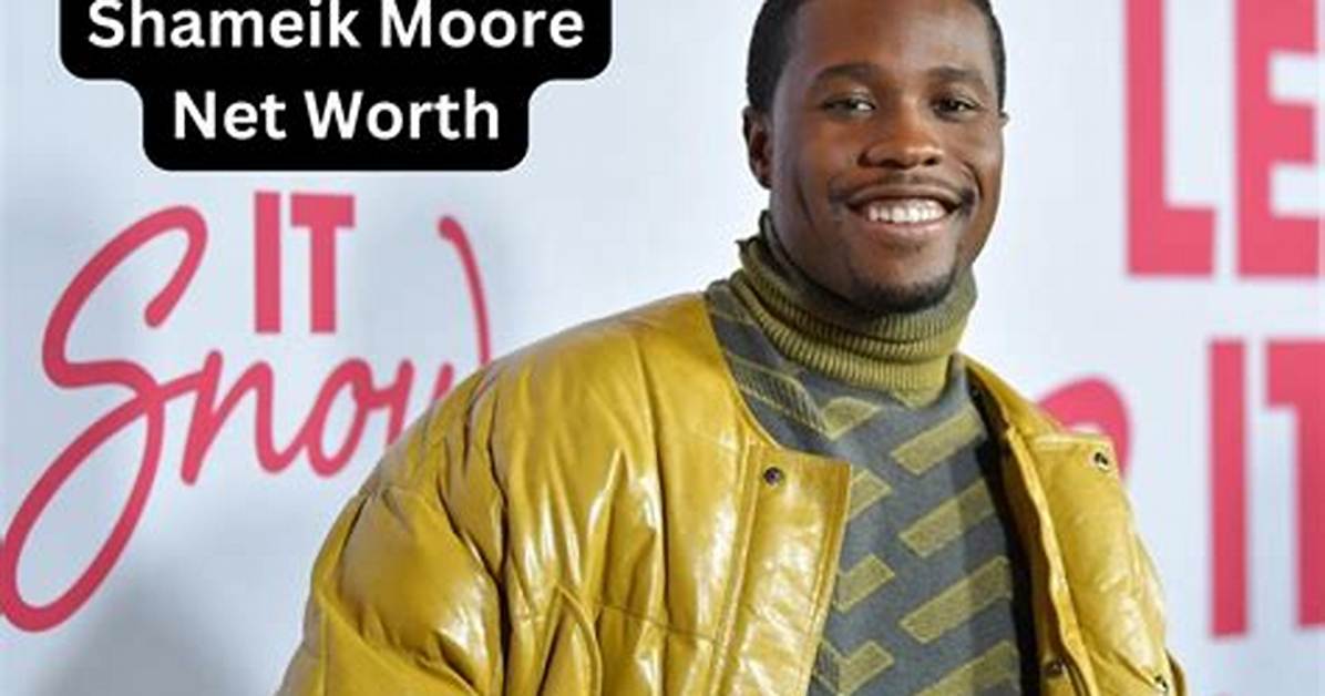 Shameik Moore Net Worth