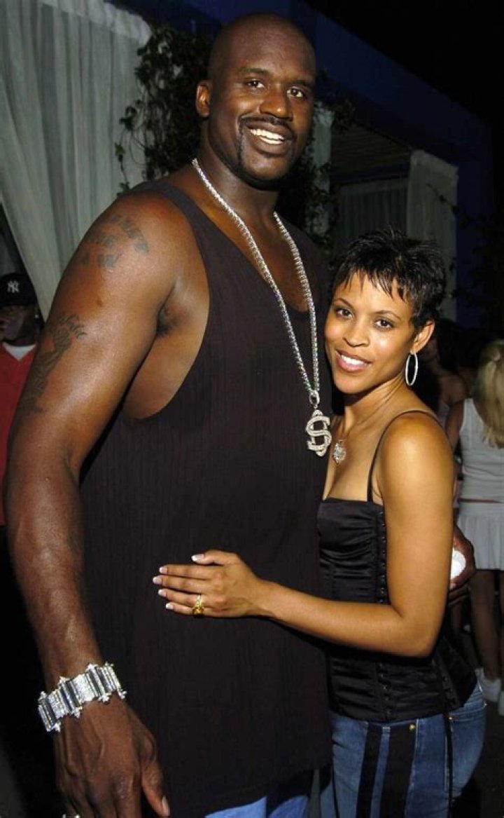 Shaq Wife Shaquille O'Neal and fiancée Nicole 'Hoopz' Alexander call