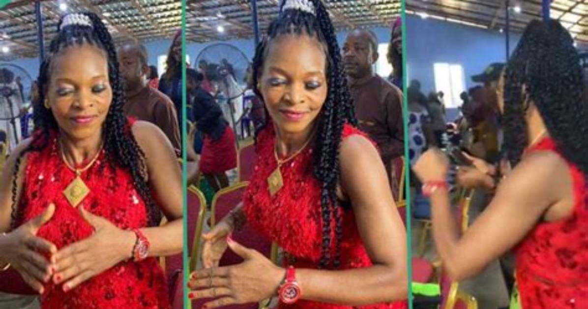 "She Looks So Beautiful": Noun Law Graduate Anyim Veronica Storms Dunamis Church, Dances in Video