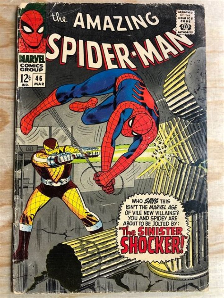 Shocker First Appearance Amazing SpiderMan 46 VOL.1 (March 1967