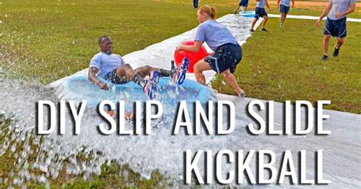 Slip and Slide Kickball Is a Perfect Tiktok Trend for the Warm Weather