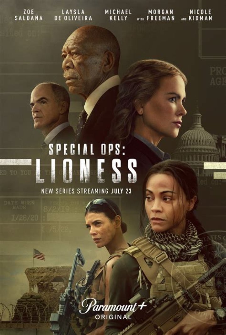 &lsquo;Special Ops Lioness&rsquo; First Look Zoe Salda&ntilde;a and Nicole Kidman in