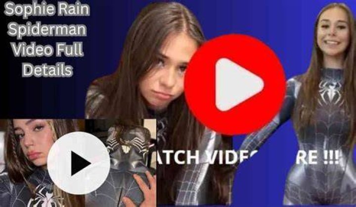 Spiderman Sophie Rain Real Name Leaked Video And Scandal Reddit And