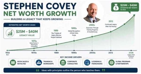 Stephen Covey Net Worth