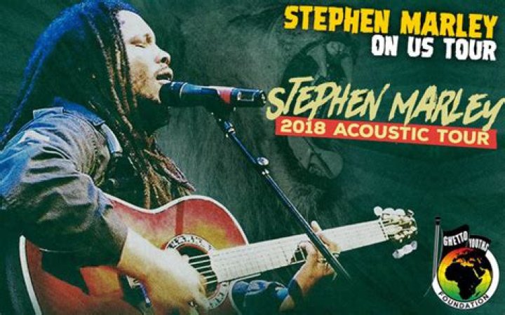 Stephen Marley Kicks off 50City Babylon By Bus Tour Red Carpet