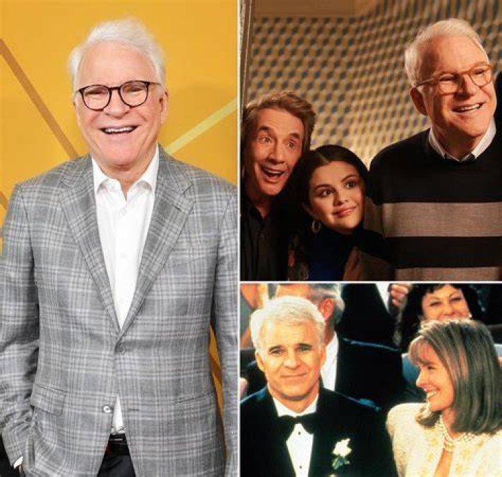 Steve Martin, 71, steps out with wife Anne, 44, and daughter, three in
