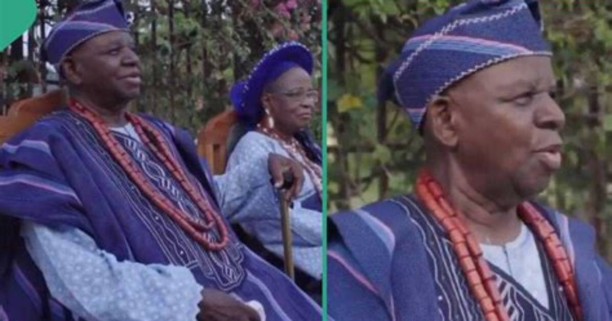 "Stick to One Woman": Nigerian Man Married for 56 Year's Advises Men, Celebrates with His Wife