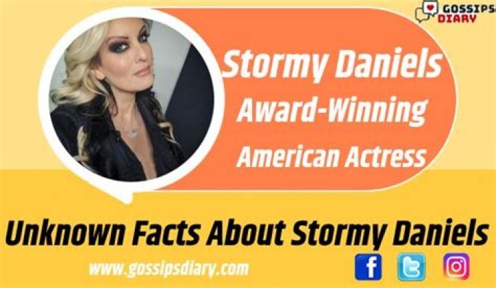 Stormy Daniels Facts, Bio, Career, Net Worth AidWiki