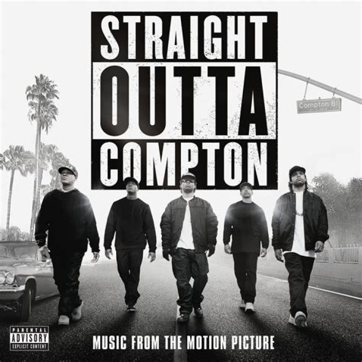 Straight Outta Compton Music from the Motion N.W.A. Poster, straight