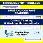 Subjects: Trigonometry: Bearing [Mathcelebrity School]