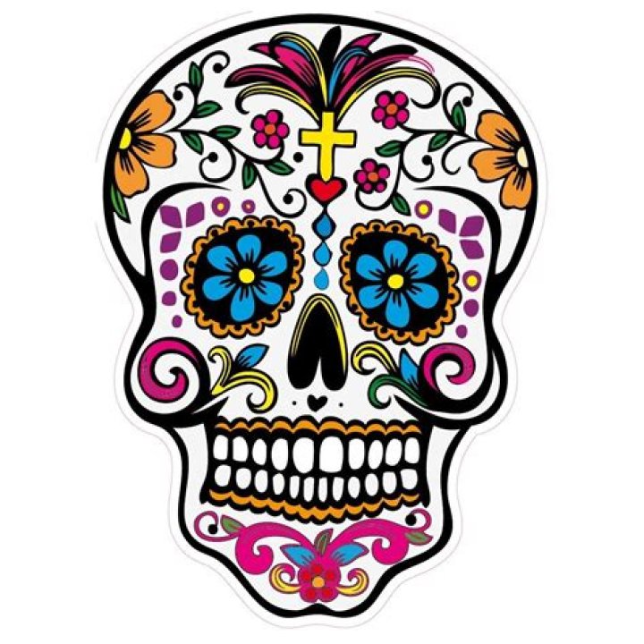 sugarskull calaveramexicana calavera color muerte diadelosmuertos