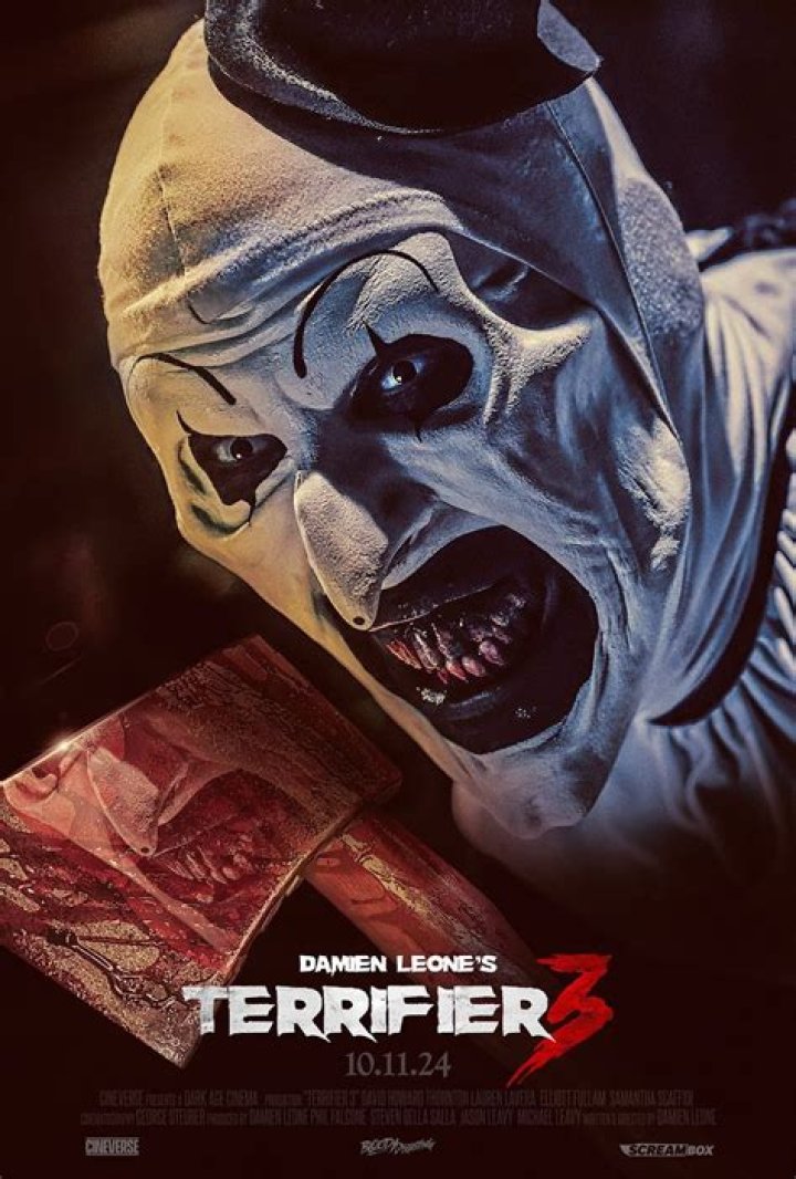 TERRIFIER 3 Officially Announced Coming 2024 Creeper Features