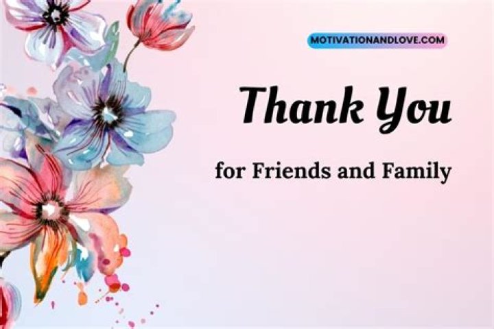THANK YOU Family & Friends For All Your Sweet BIRTHDAY WISHES