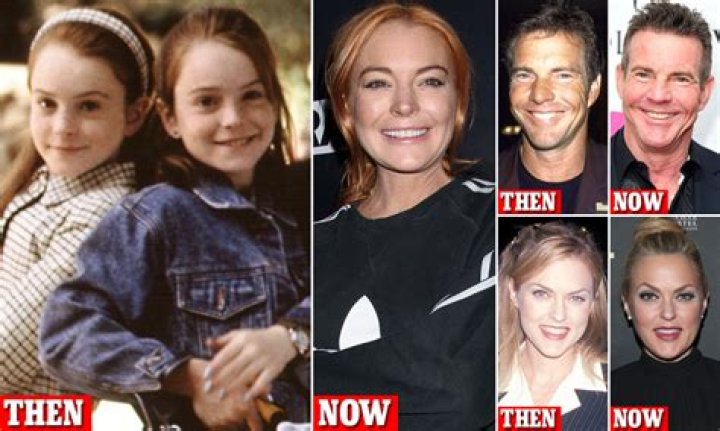 The Parent Trap Cast, Then and Now