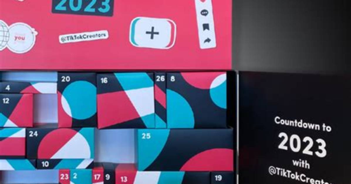 There's a Tiktok Advent Calendar and It's So Randon