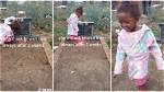 "This Broke My Heart": Little Girl Innocently Talks to Her Late Father's Grave in Touching Video, Many React