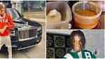 “This One Dey Eat Am Before”: Reactions as Us Rapper Nle Choppa Eats Fufu and Soup with Joy, Video Goes Viral