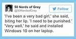 This Twitter Account Is Rewriting '50 Shades of Grey' and It's Amazing