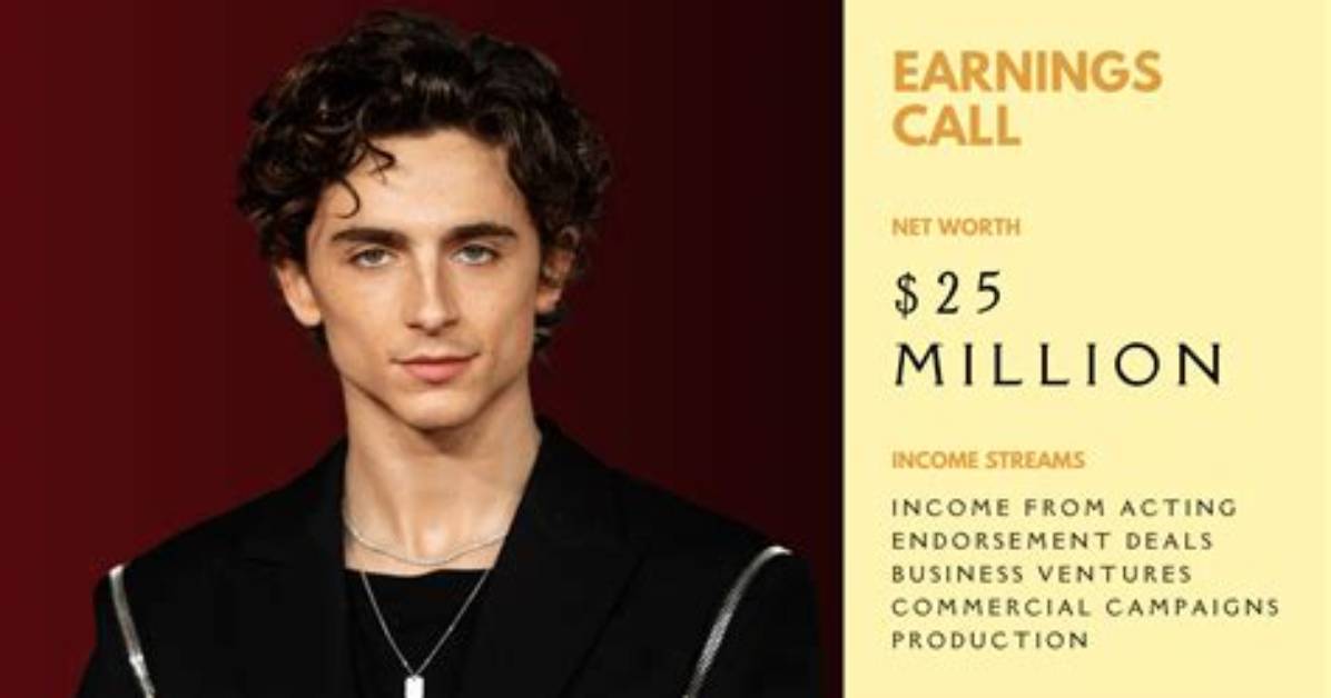 Timothee Chalamet Net Worth