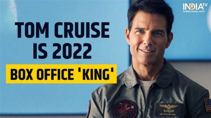 Tom Cruise 2022&rsquo;s highest paid actor with 100m Top Gun salary