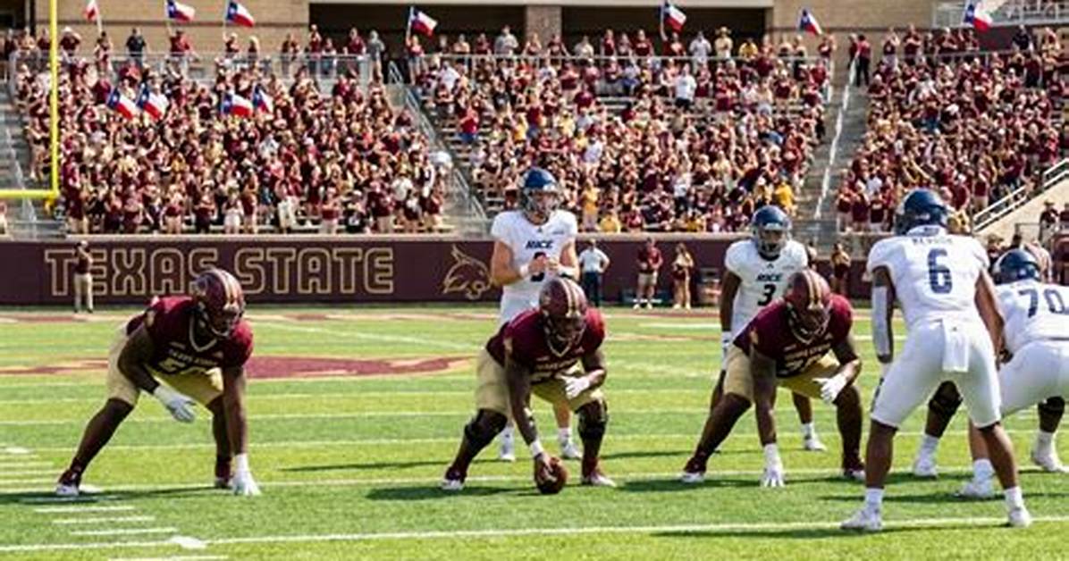 Top Texas State, Rice Players out of First Responder Bowl