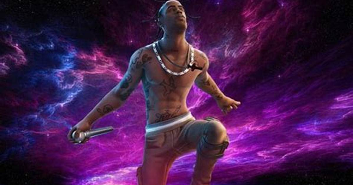 Travis Scott Is Joining Forces with 'Fortnite' for 'Astronomic' Event