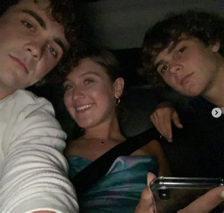 Ty Doran with his siblings
