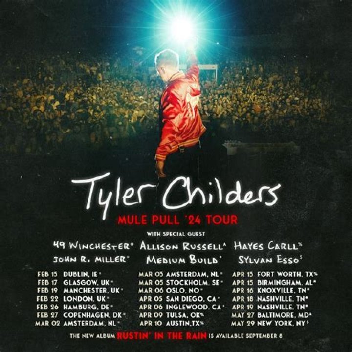 Tyler Childers tour 2024 Dates, schedule, ticket info