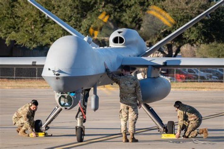 U.S. drones now patrol half of the Mexican border CBS News