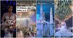 Videos as Socialite Jenny’s Glow Gets Married in Style in Benin City, Castle Wedding Cake Reportedly Cost N75M
