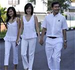 Vivian Balakrishnan Family: Wife Joy Balakrishnan, Daughter Natalie and Sons