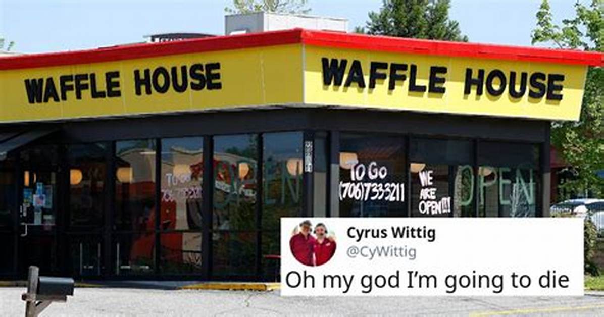 Waffle House Challenge Attempted by Sports Broadcaster — Details