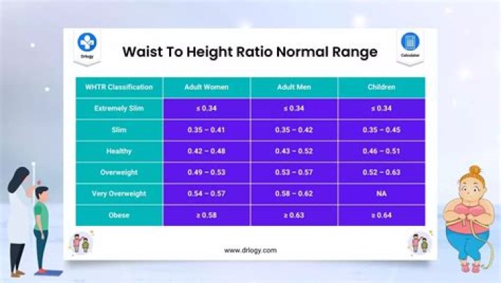 Waist to Height Ratio Calculator (Fit or Overweight?)