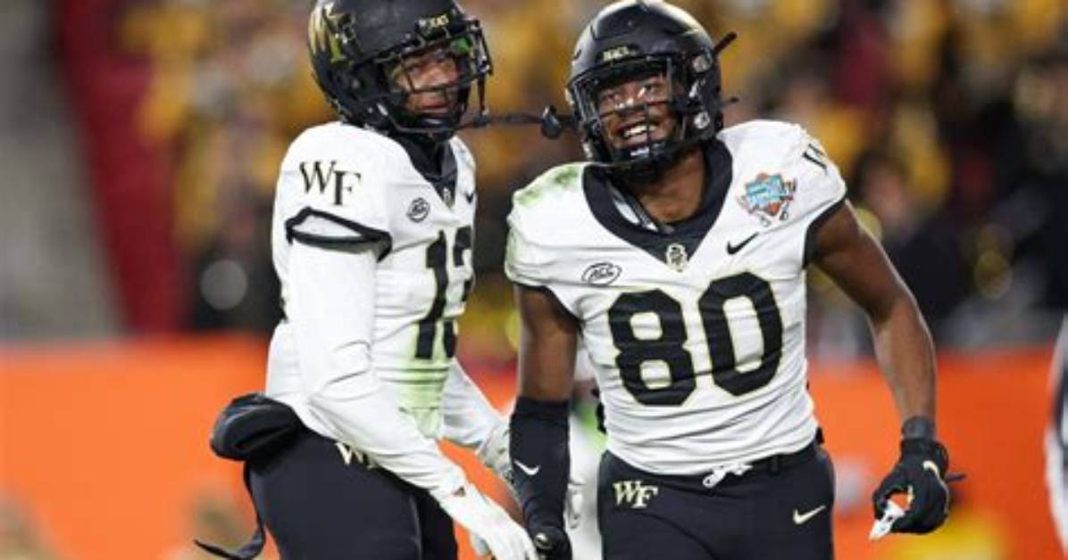 Wake Forest Wr Jahmal Banks Enters the Transfer Portal