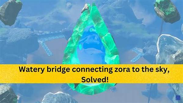 Watery Bridge Connecting Zora to the Sky Solution Totk