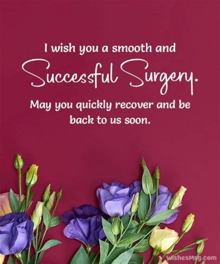 Well Wishes Messages For Operation Printable Templates