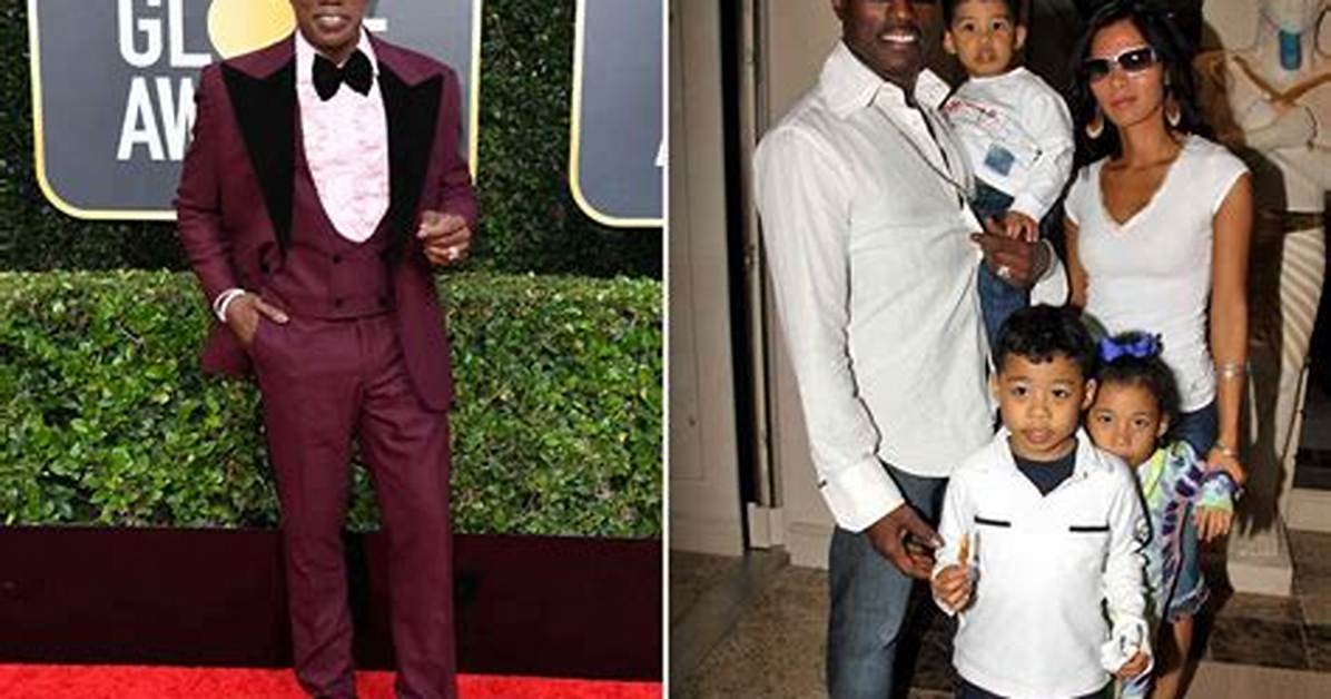 Wesley Snipes with His Children